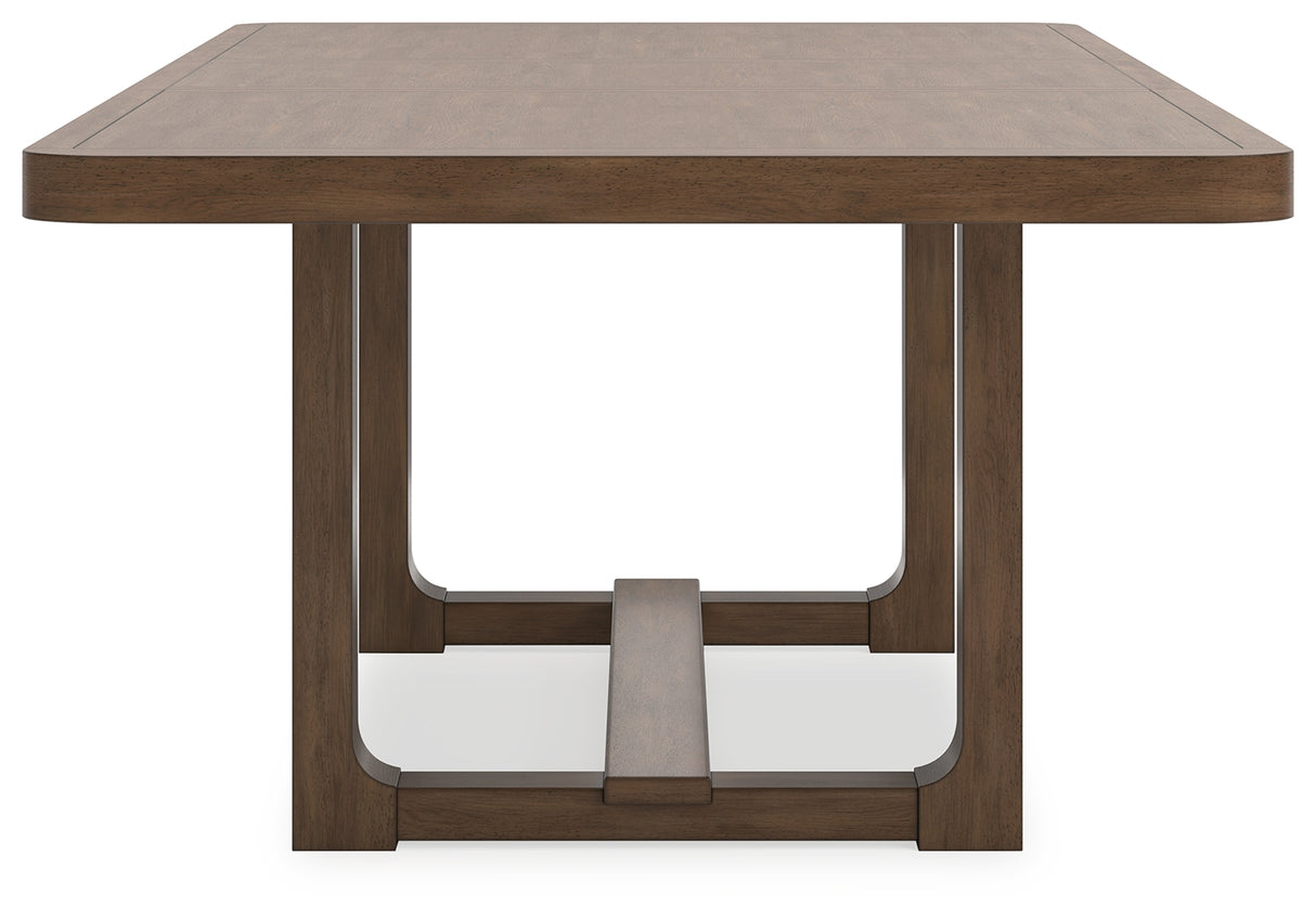 Cabalynn Light Brown Dining Extension Table - D974-35