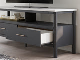 Cadmori Two-tone 71" TV Stand - W2616-68