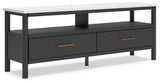 Cadmori Two-tone 71" TV Stand - W2616-68