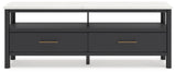 Cadmori Two-tone 71" TV Stand - W2616-68