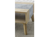 Calgary Sintered Stone Inlay Coffee Table from Steve Silver - Luna Furniture