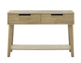 Calgary Sintered Stone Inlay Sofa Table from Steve Silver - Luna Furniture