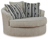 Calnita Chair and Ottoman in Sisal - PKG015793