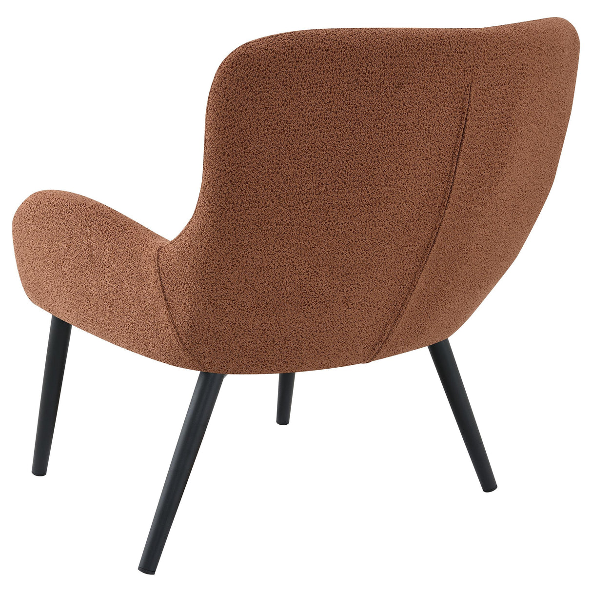 Calvin Rust Upholstered Modern Arm Accent Chair from Coaster - Luna Furniture