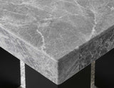 Camila 54 inch Square Gray Marble Top Counter Table from Steve Silver - Luna Furniture