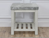 Canova 3-Piece Gray Marble Top Table Set from Steve Silver - Luna Furniture