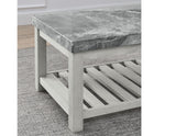 Canova 3-Piece Gray Marble Top Table Set from Steve Silver - Luna Furniture