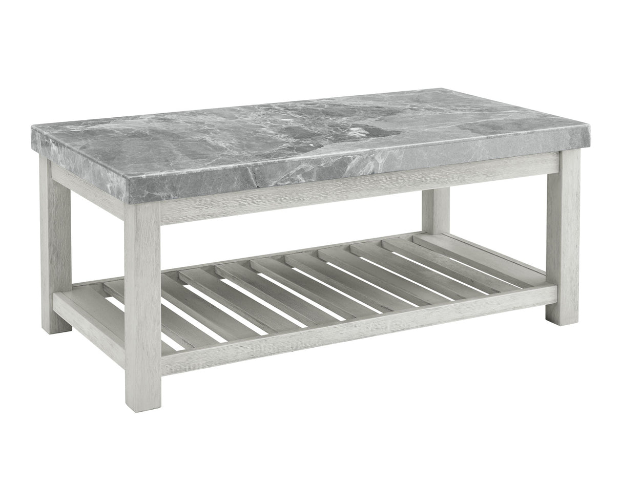 Canova 3-Piece Gray Marble Top Table Set from Steve Silver - Luna Furniture