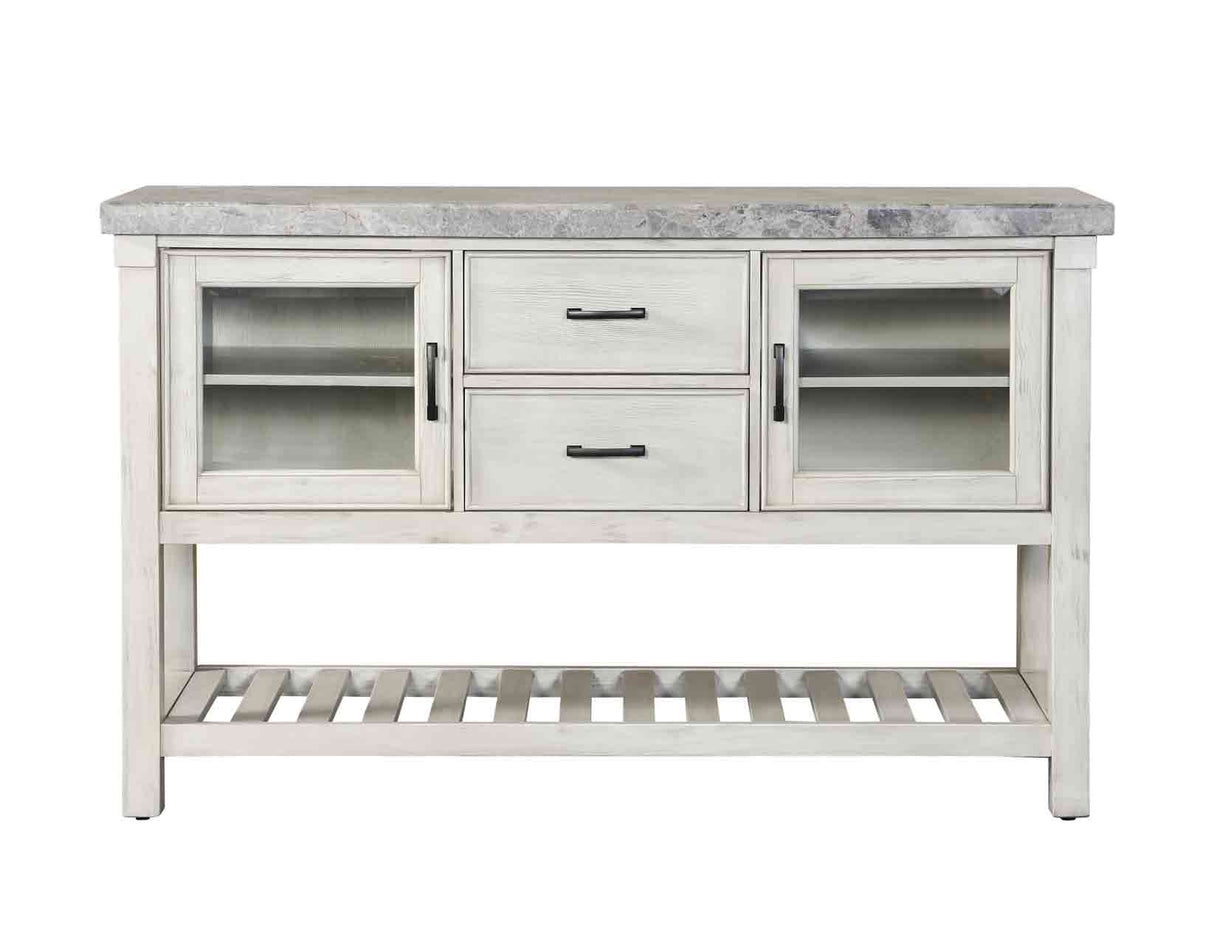 Canova Gray Marble Top Server from Steve Silver - Luna Furniture