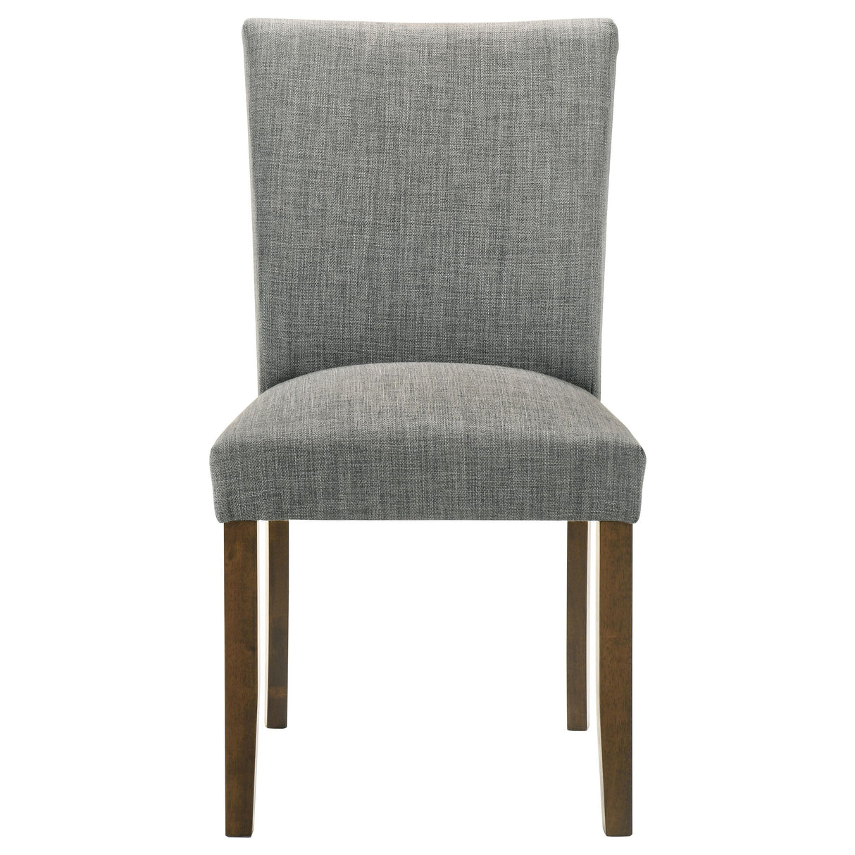 Cantley Upholstered Dining Side Chair Grey (Set of 2) from Coaster - Luna Furniture