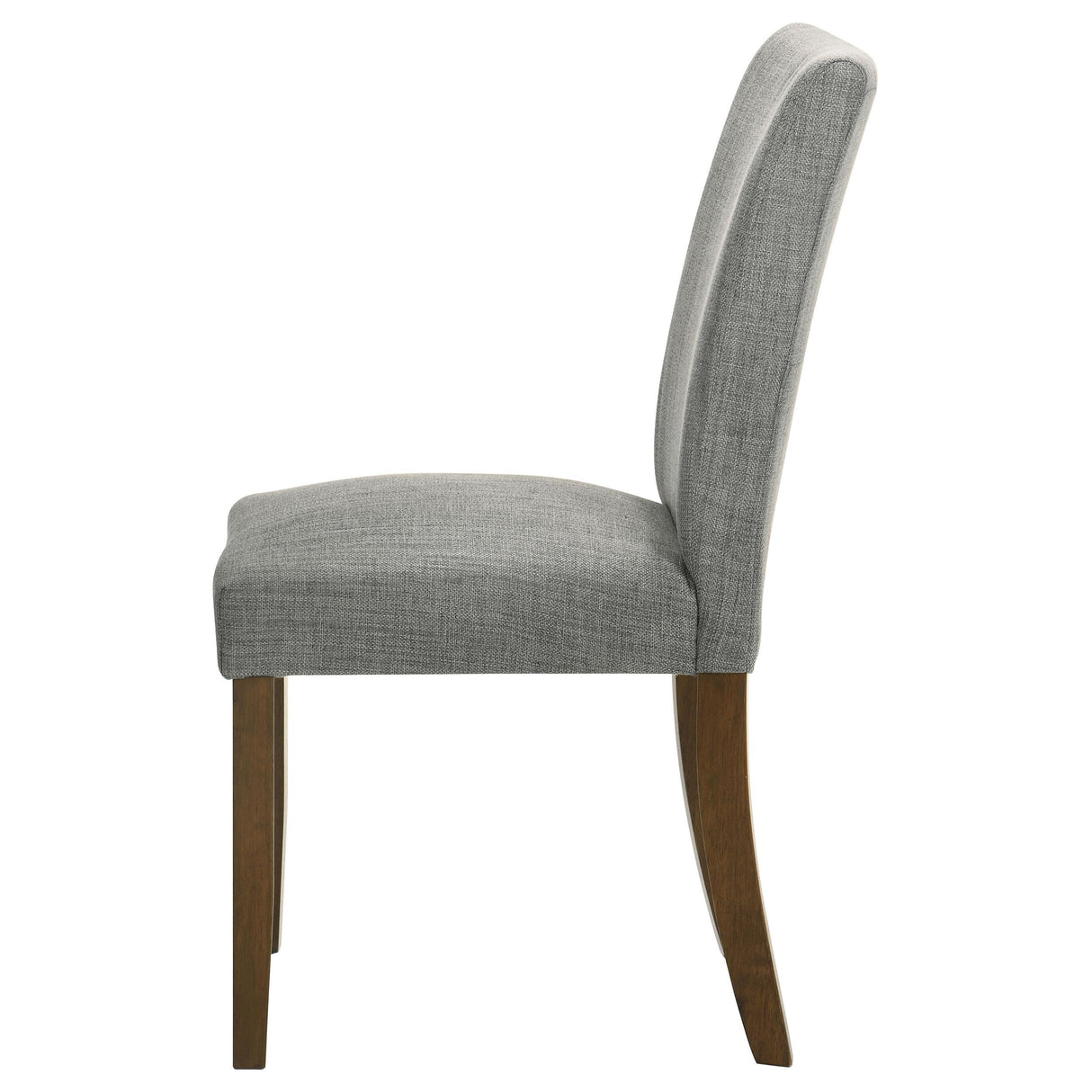 Cantley Upholstered Dining Side Chair Grey (Set of 2) from Coaster - Luna Furniture