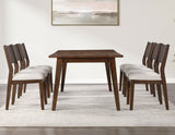 Canton 5-Piece 72″ Side Chair Dining Set from Steve Silver - Luna Furniture