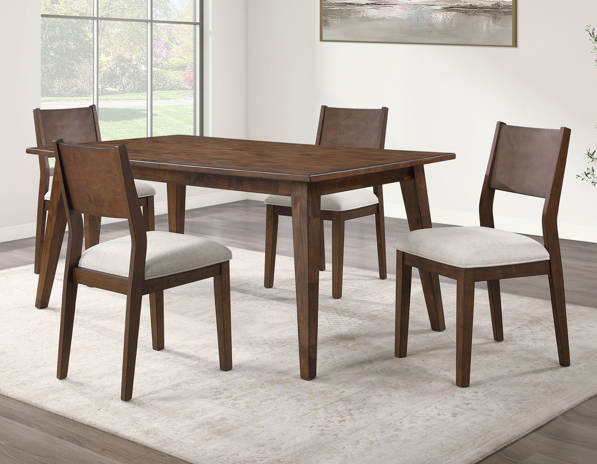 Canton 5-Piece 72″ Side Chair Dining Set from Steve Silver - Luna Furniture