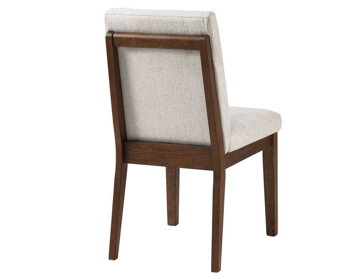 Canton 5-Piece 72″ Upholstered Side Chair Dining Set from Steve Silver - Luna Furniture