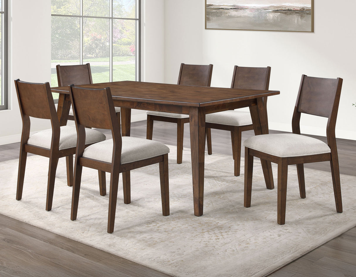 Canton 72″ Solid Wood Dining Table from Steve Silver - Luna Furniture