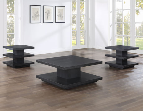 Canyon End Table, Black - CAN100KE