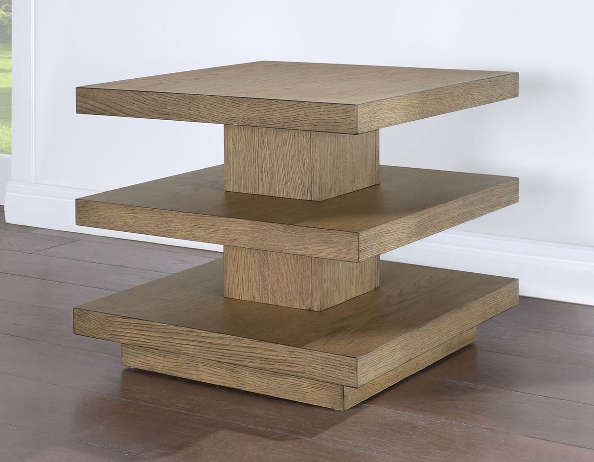 Canyon End Table, Sand from Steve Silver - Luna Furniture