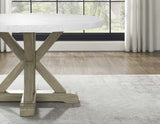 Carena 52-inch Round White Marble Top Table from Steve Silver - Luna Furniture