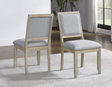 Carena Side Chair, Gray from Steve Silver - Luna Furniture