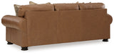 Carianna Sofa, Loveseat, Chair and Ottoman in Caramel - PKG015493