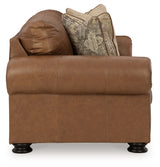 Carianna Sofa, Loveseat, Chair and Ottoman in Caramel - PKG015493