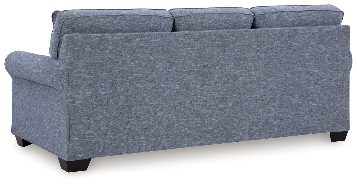 Carissa Manor Denim Sofa - 3260438