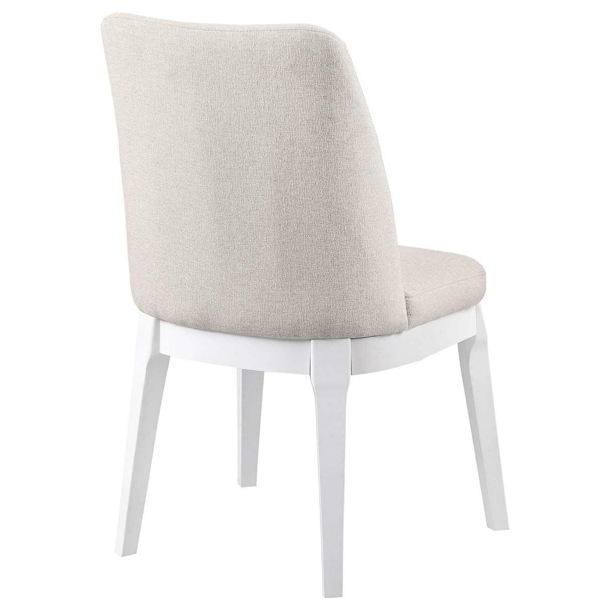 Carissa Upholstered Dining Side Chair Beige (Set of 2) from Coaster - Luna Furniture