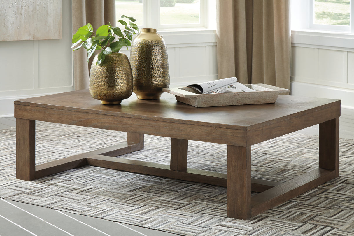 Cariton Coffee Table with 1 End Table in Gray from Ashley - Luna Furniture