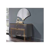 Carlino Prada Gray Dresser