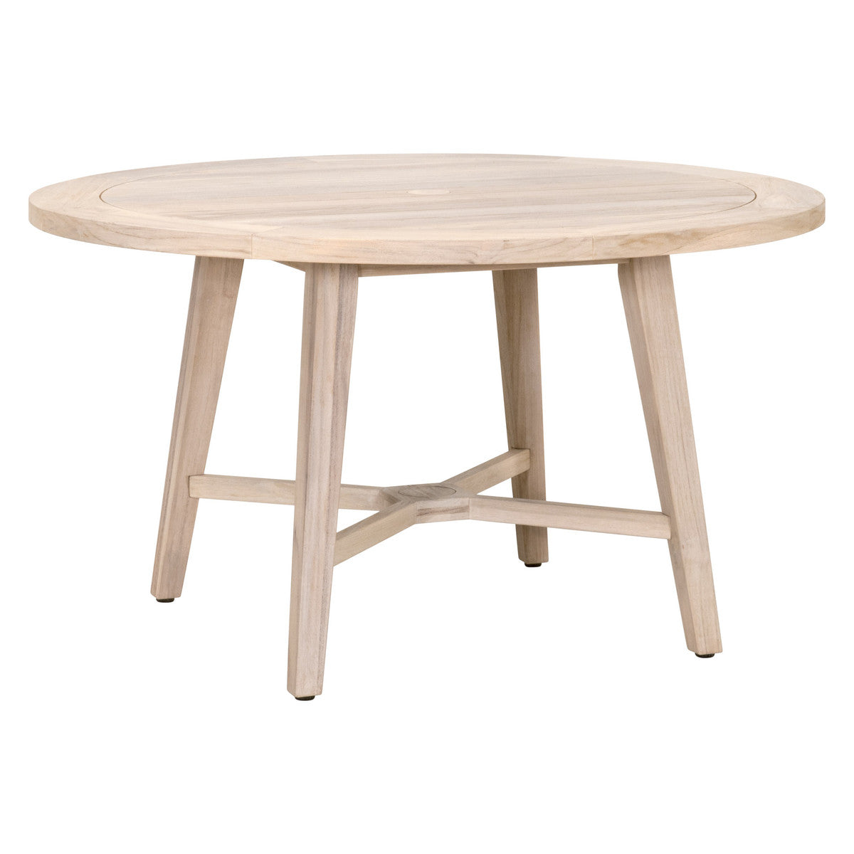 Carmel Outdoor 54" Round Dining Table in Gray Teak - 6825-RD.GT