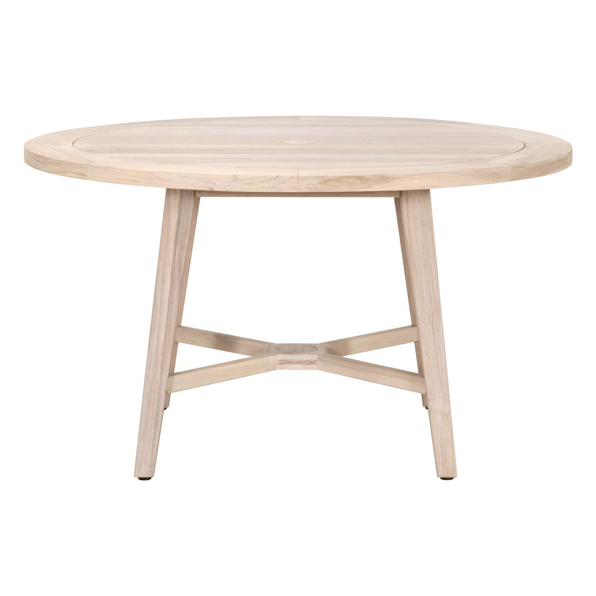 Carmel Outdoor 54" Round Dining Table in Gray Teak - 6825-RD.GT