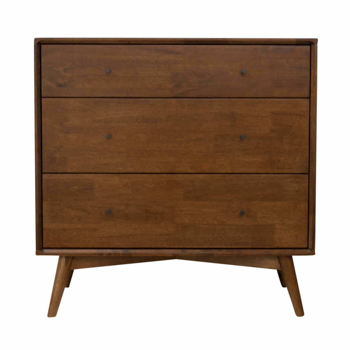 Caroline Mid Century Modern Solid Wood Dresser 3-Drawer - DRS00700305