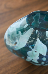 Cartshaw Iridescent Teal Vase from Ashley - Luna Furniture