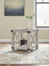 Carynhurst 2 End Tables in Whitewash from Ashley - Luna Furniture