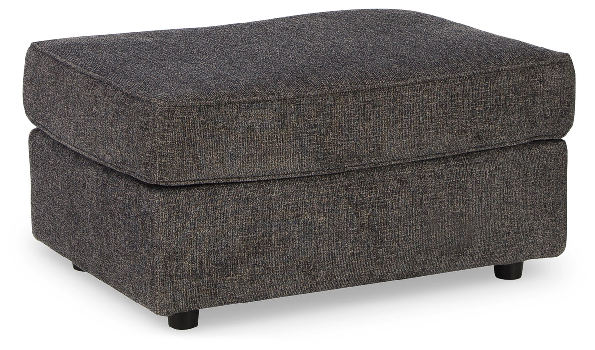 Cascilla Chair and Ottoman in Slate - PKG014489