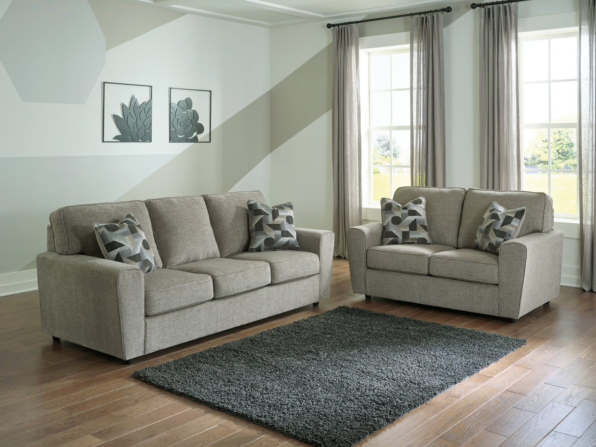 Cascilla Sofa and Loveseat in Pewter from Ashley - Luna Furniture