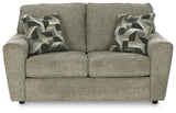 Cascilla Sofa and Loveseat in Pewter from Ashley - Luna Furniture