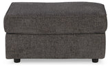 Cascilla Sofa, Loveseat, Chair and Ottoman in Slate - PKG014491