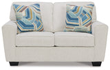 Cashton Sofa and Loveseat in Snow - PKG015049