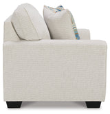 Cashton Sofa and Loveseat in Snow - PKG015049