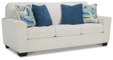 Cashton Sofa and Loveseat in Snow - PKG015049