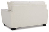 Cashton Sofa, Loveseat, Chair and Ottoman in Snow - PKG015050