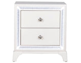 Cassie Illuminating 4-Piece Glam King Bedroom Set(King Bed, Nightstand, Dresser and Mirror) from Steve Silver - Luna Furniture