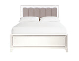 Cassie Queen Illuminating 4-Piece Glam Queen Bedroom Set(Queen Bed, Nightstand, Dresser and Mirror) from Steve Silver - Luna Furniture