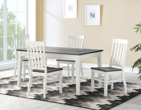 Caylie 5 Piece Dining Set (Table & 4 Side Chairs) from Steve Silver - Luna Furniture