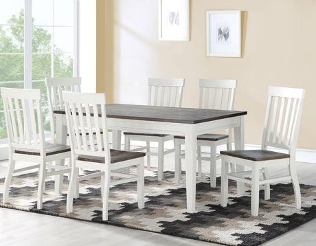 Caylie 5 Piece Dining Set (Table & 4 Side Chairs) from Steve Silver - Luna Furniture