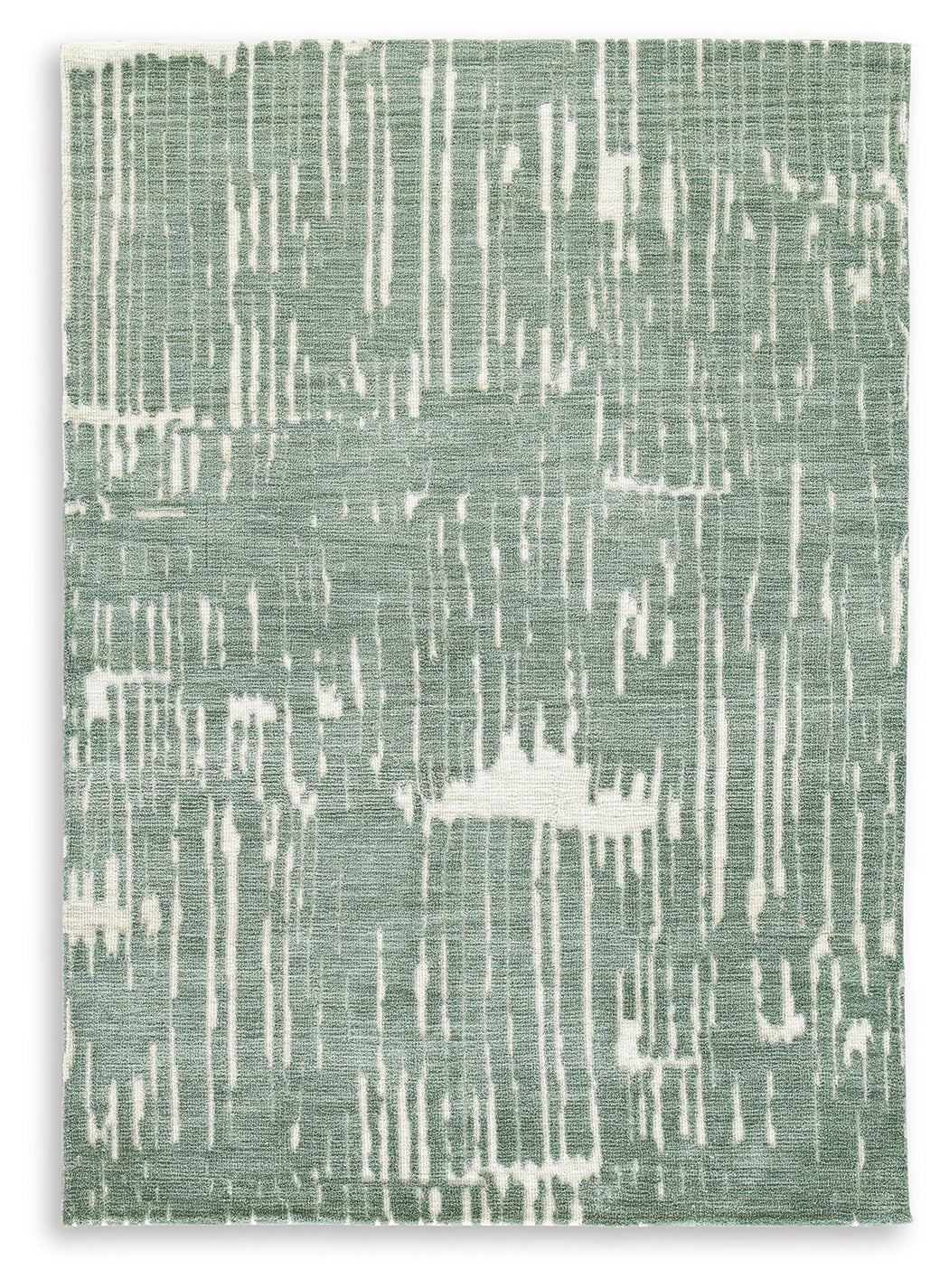 Cayworth Teal/White Medium Rug from Ashley - Luna Furniture