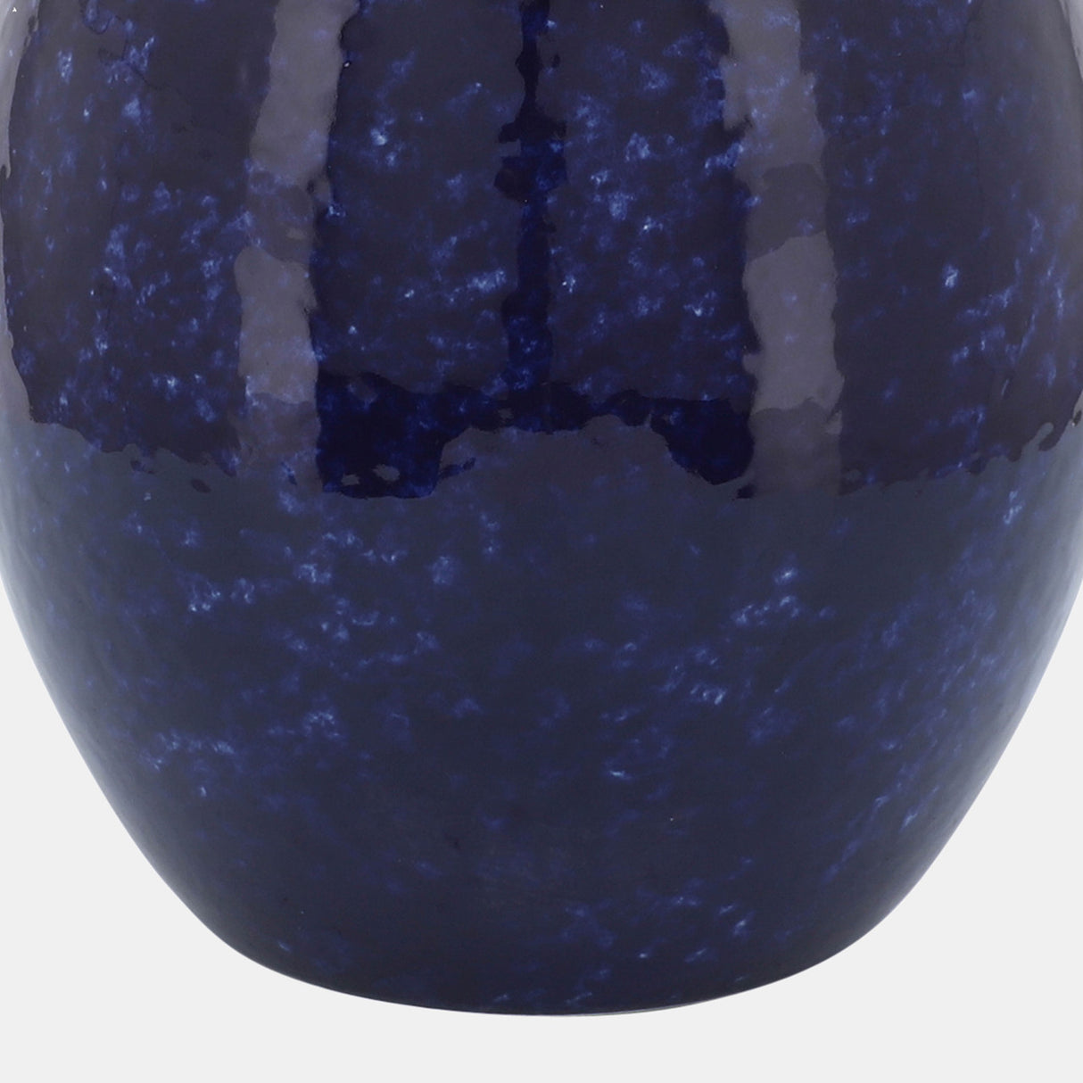 Cer, 10"h Primeval Vase, Blue from Sagebrook Home - Luna Furniture