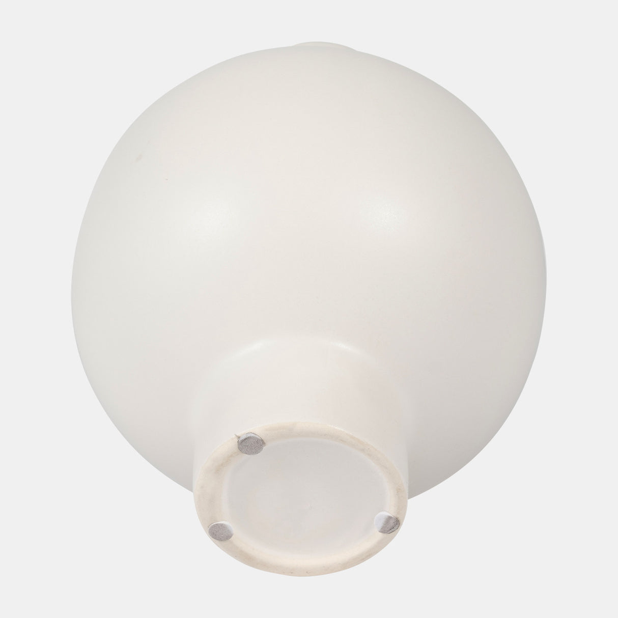 Cer, 11"h Bubble Vase, Creme from Sagebrook Home - Luna Furniture