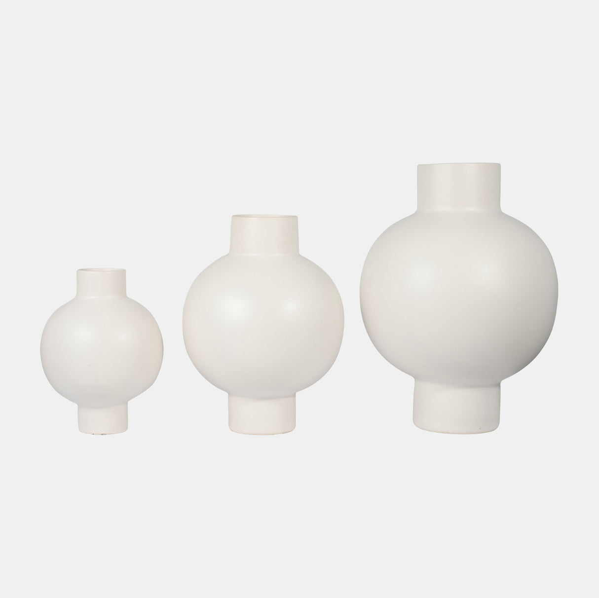 Cer, 11"h Bubble Vase, Creme from Sagebrook Home - Luna Furniture